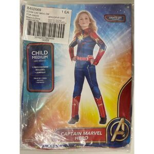 Marvel Captain Marvel Child Medium Costume